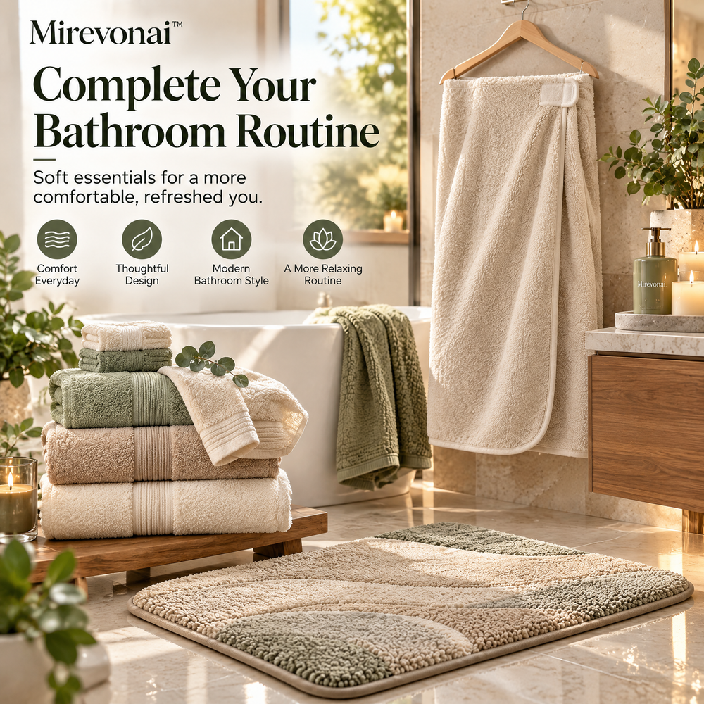 Towels, Mats & Comfort