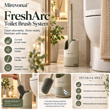 Mirevonai™ FreshArc Toilet Brush System