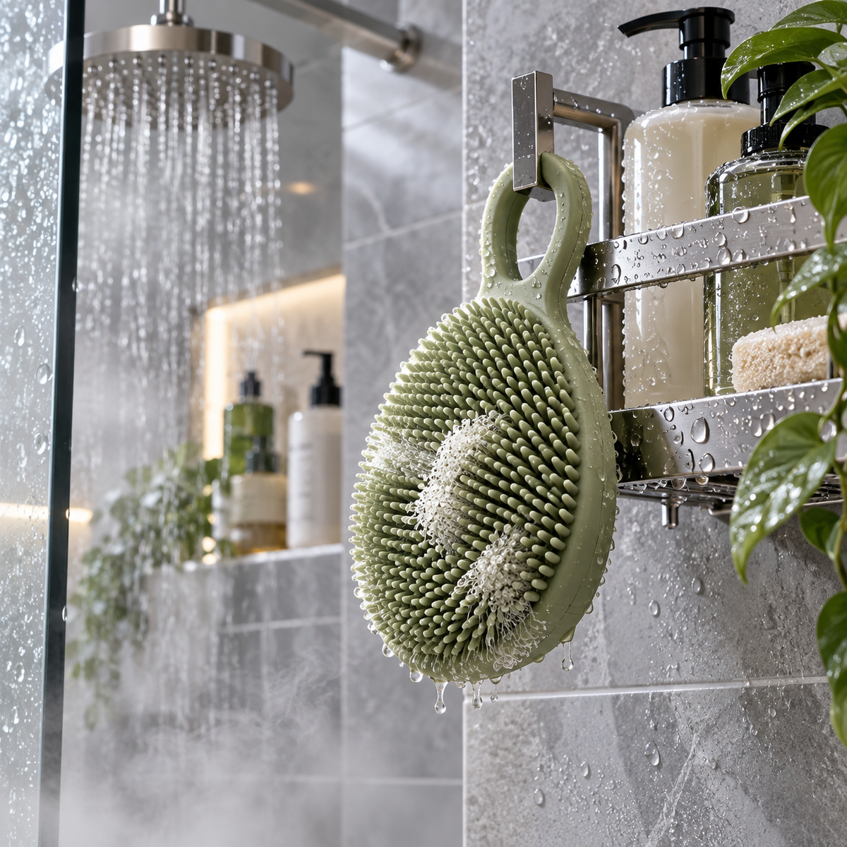 Mirevonai™ SoftCurrent Silicone Body Scrubber