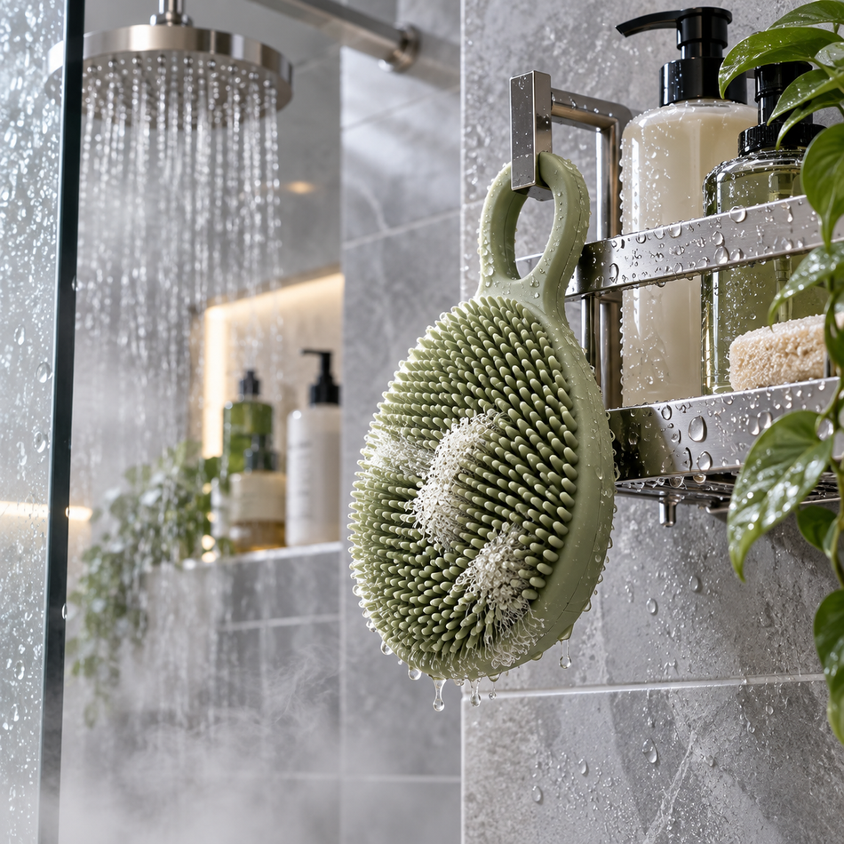 Mirevonai™ SoftCurrent Silicone Body Scrubber