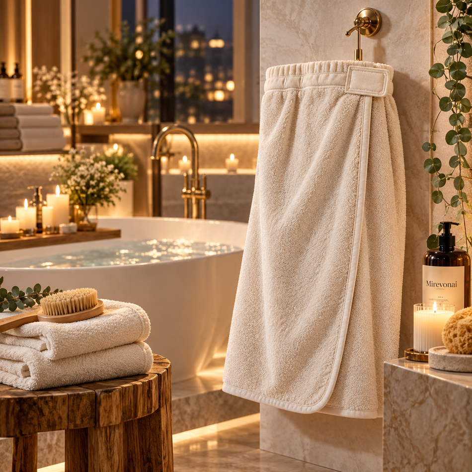 Mirevonai™ WarmFold Spa Towel Wrap