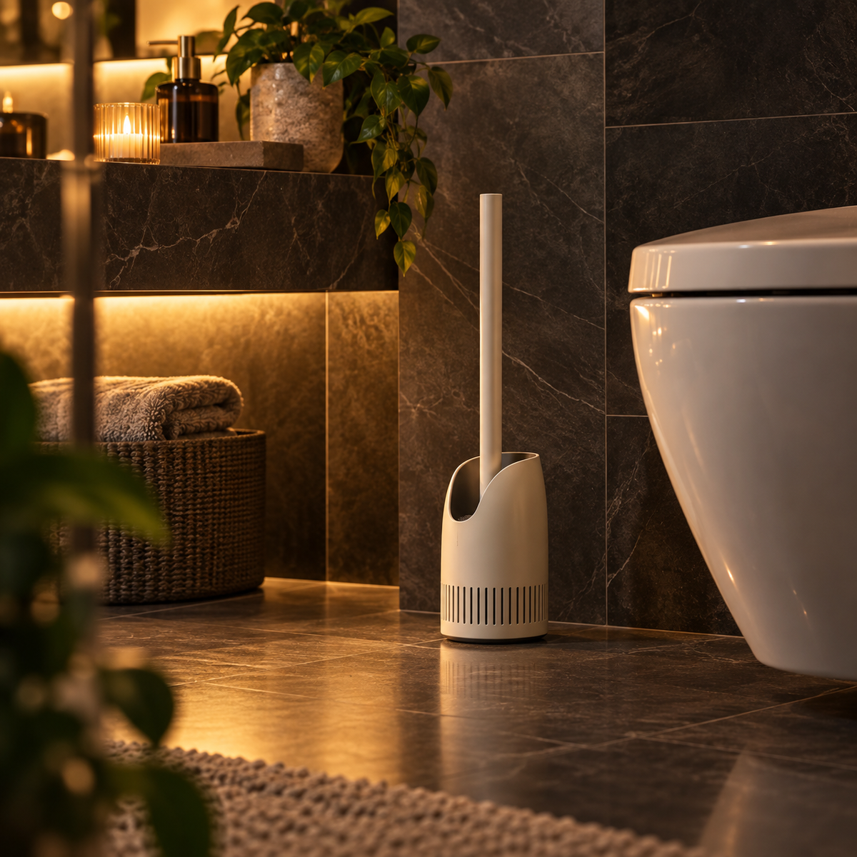 Mirevonai™ FreshArc Toilet Brush System